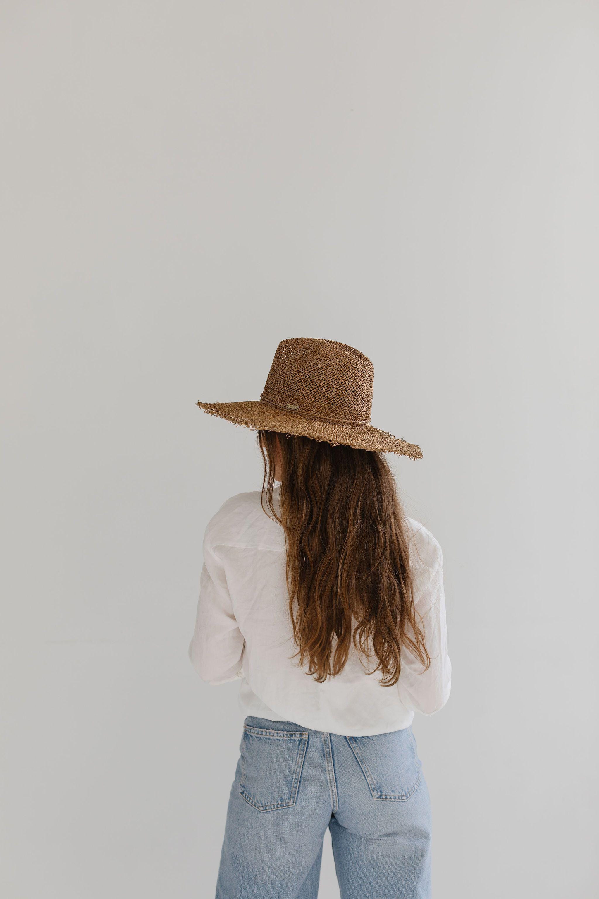 Tessa Seagrass Fedora Straw