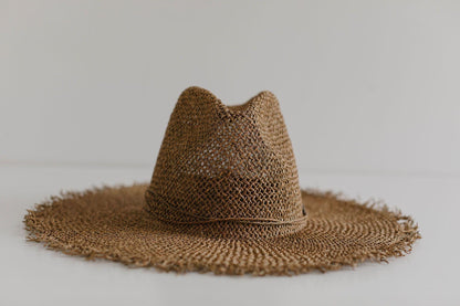 Tessa Seagrass Fedora Straw