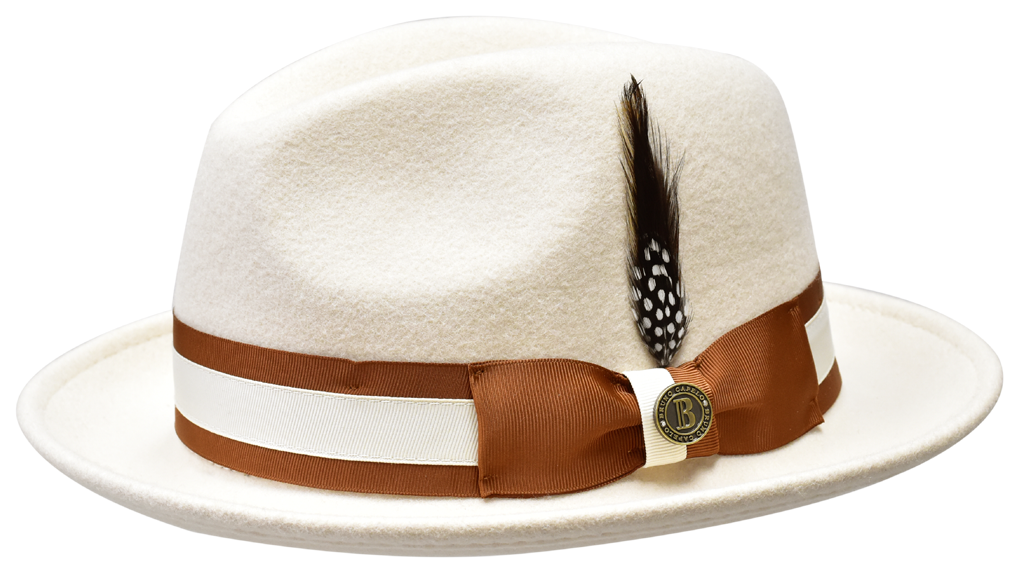 Zane Crushable 2-Tone Fedora Hat