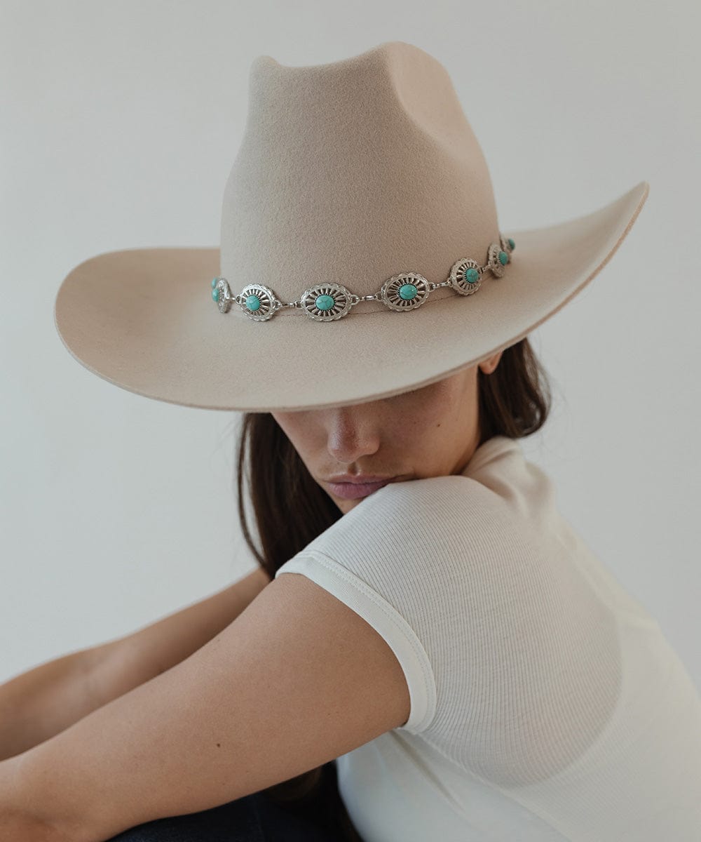 Turquoise Concho Band