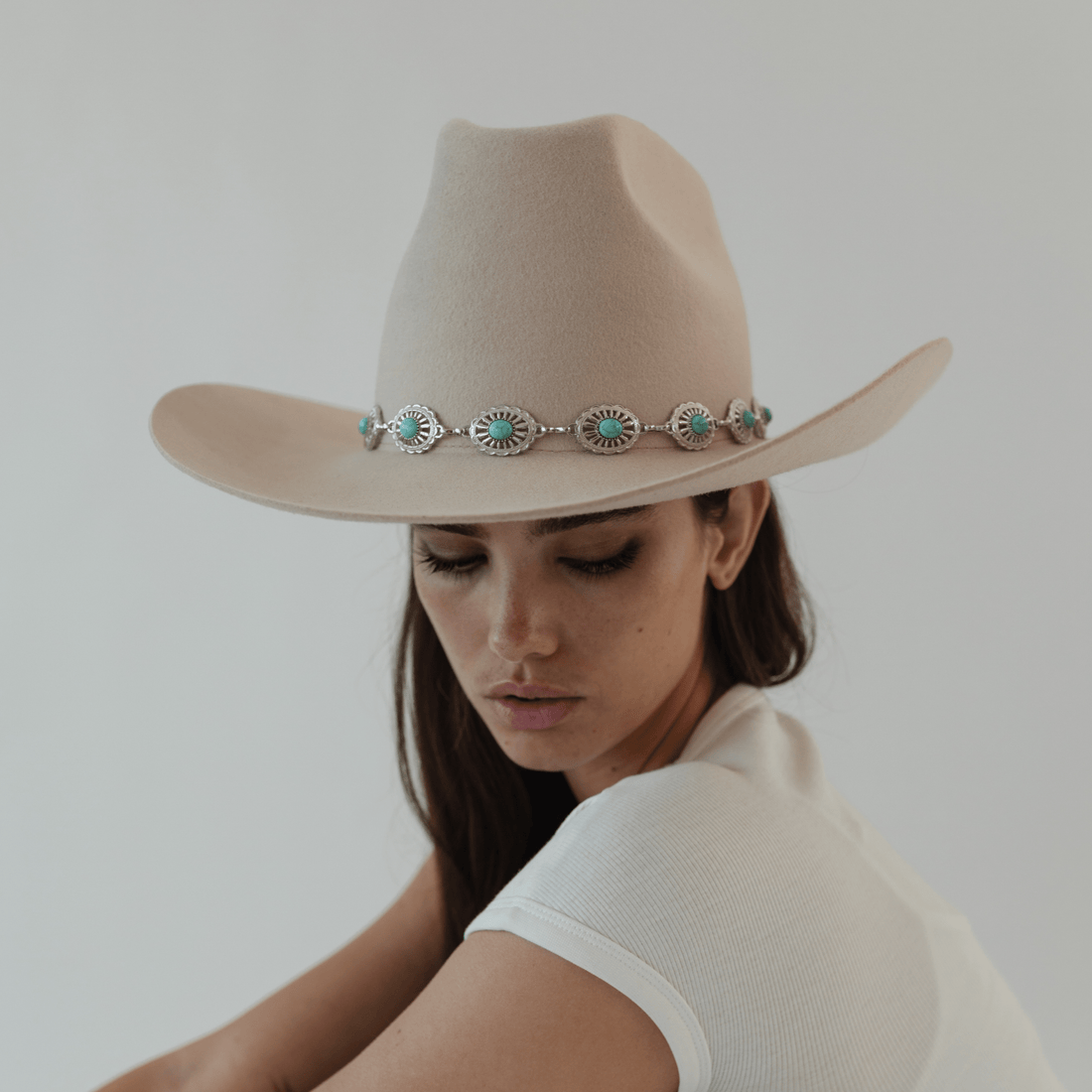 Turquoise Concho Band