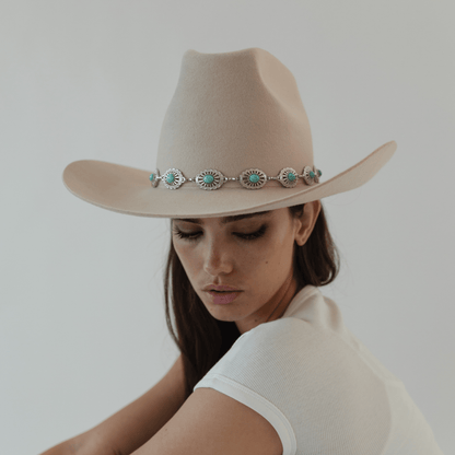 Turquoise Concho Band