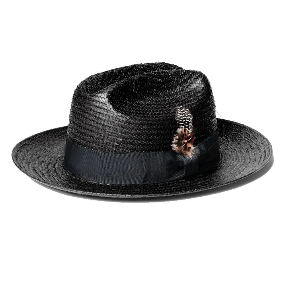 Ranchers Fedora Straw Hat -Mamba