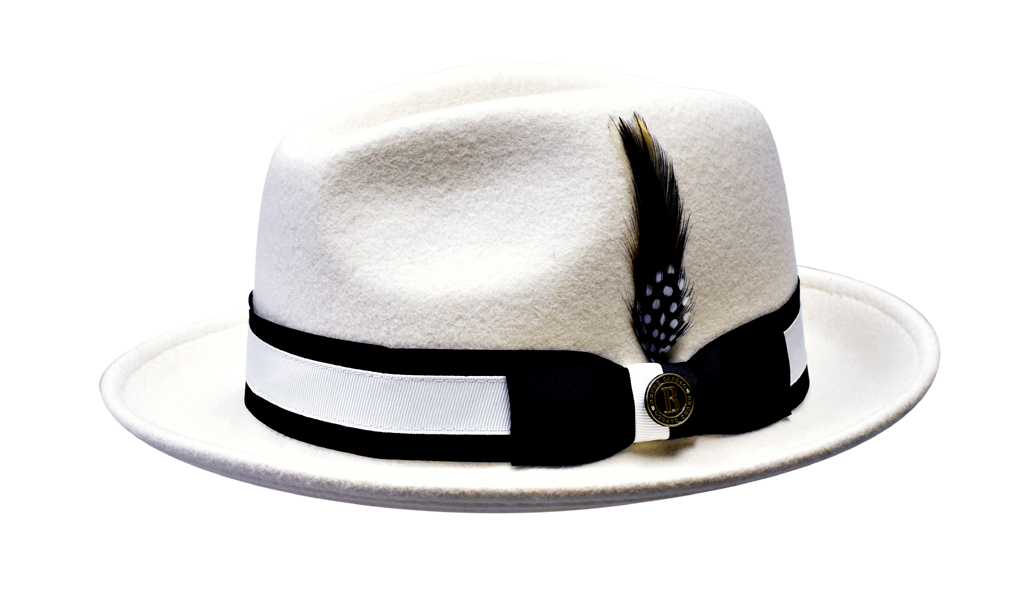 Zane Crushable 2-Tone Fedora Hat