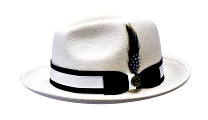 Zane Crushable 2-Tone Fedora Hat