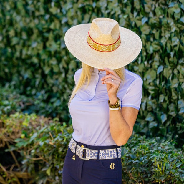 Western Palm Leaf Straw Hat