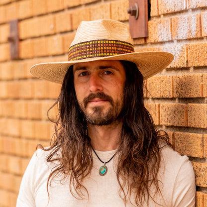 Western Palm Leaf Straw Hat