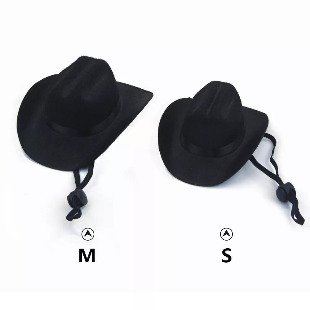 Pet Cat Dog Western Cowboy Hat