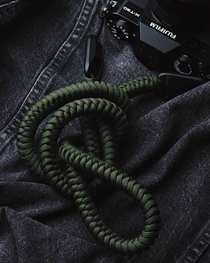 Universal Quick-Release Camera Strap with Woven Cord