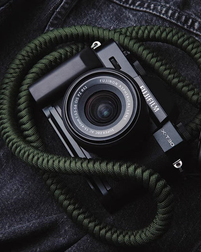 Universal Quick-Release Camera Strap with Woven Cord