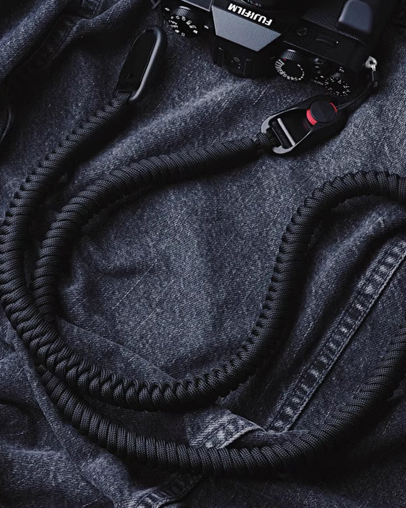 Universal Quick-Release Camera Strap with Woven Cord