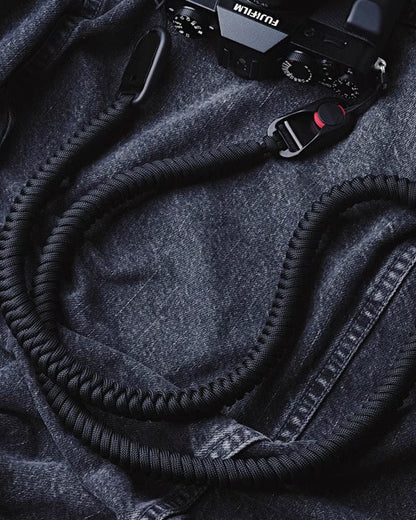 Universal Quick-Release Camera Strap with Woven Cord