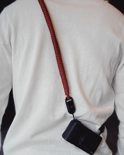 Universal Quick-Release Camera Strap with Woven Cord