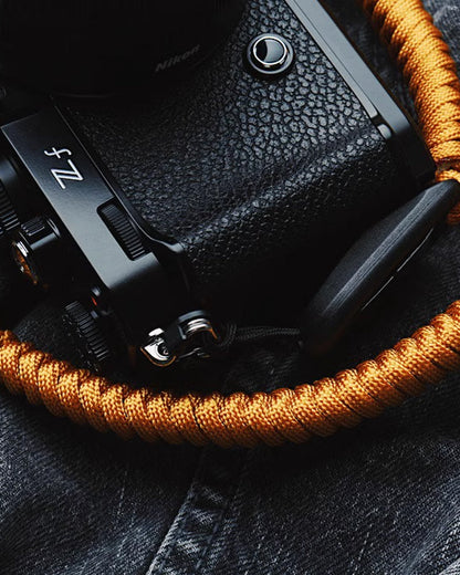 Universal Quick-Release Camera Strap with Woven Cord