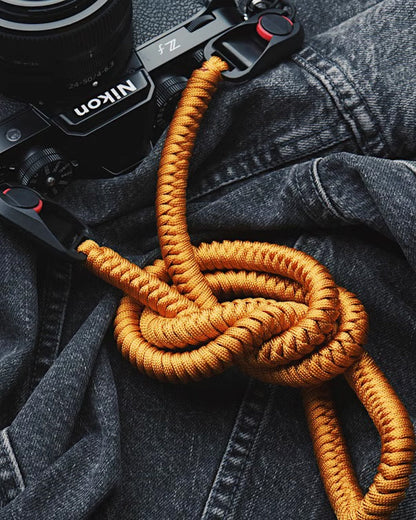 Universal Quick-Release Camera Strap with Woven Cord