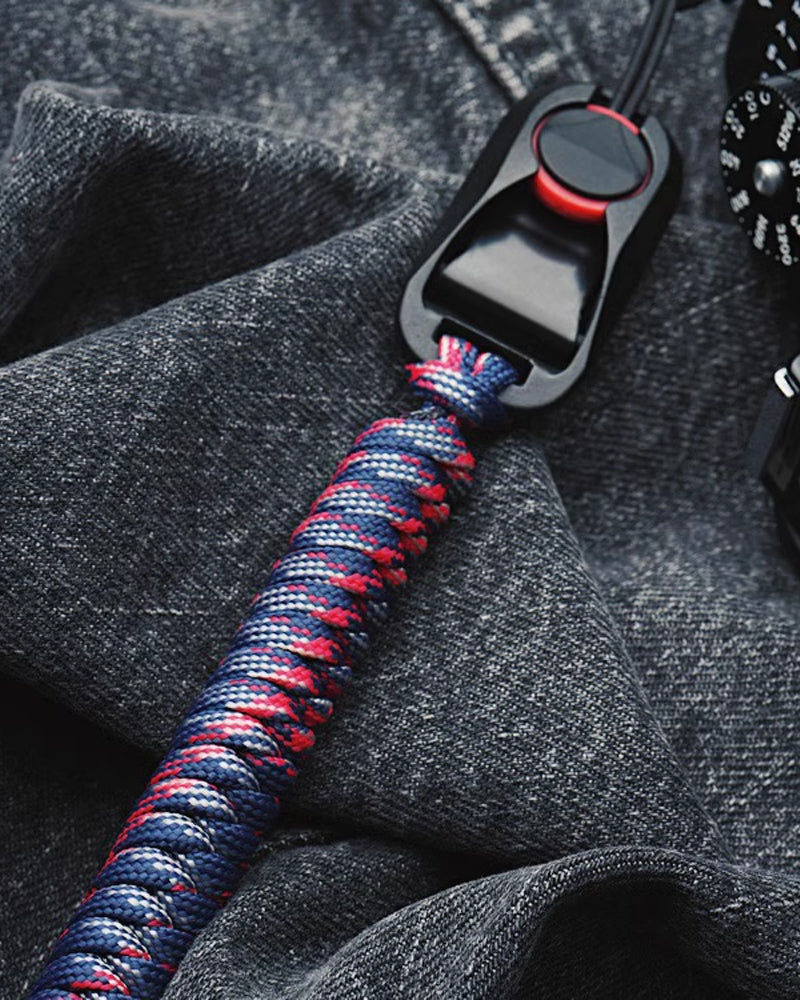 Universal Quick-Release Camera Strap with Woven Cord