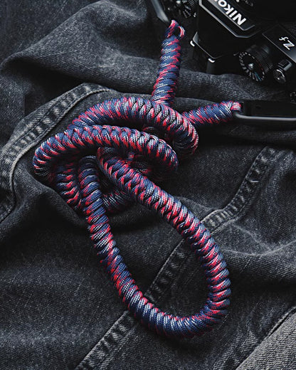 Universal Quick-Release Camera Strap with Woven Cord