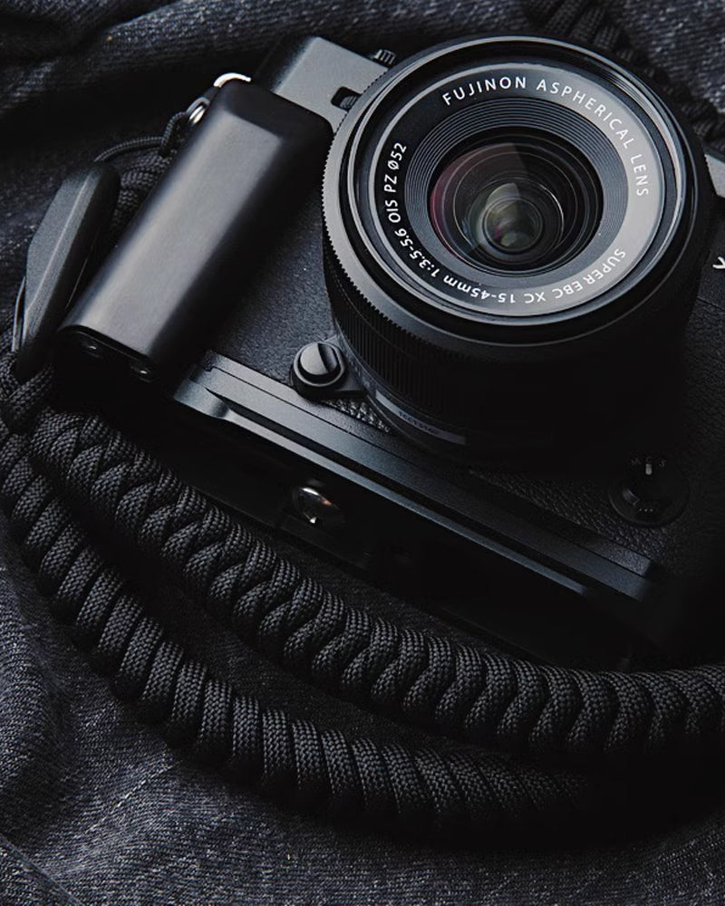 Universal Quick-Release Camera Strap with Woven Cord