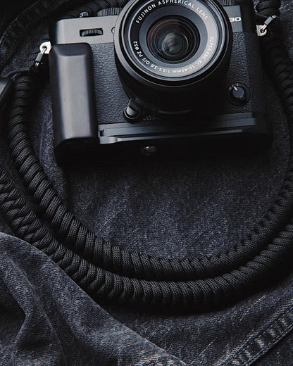 Universal Quick-Release Camera Strap with Woven Cord