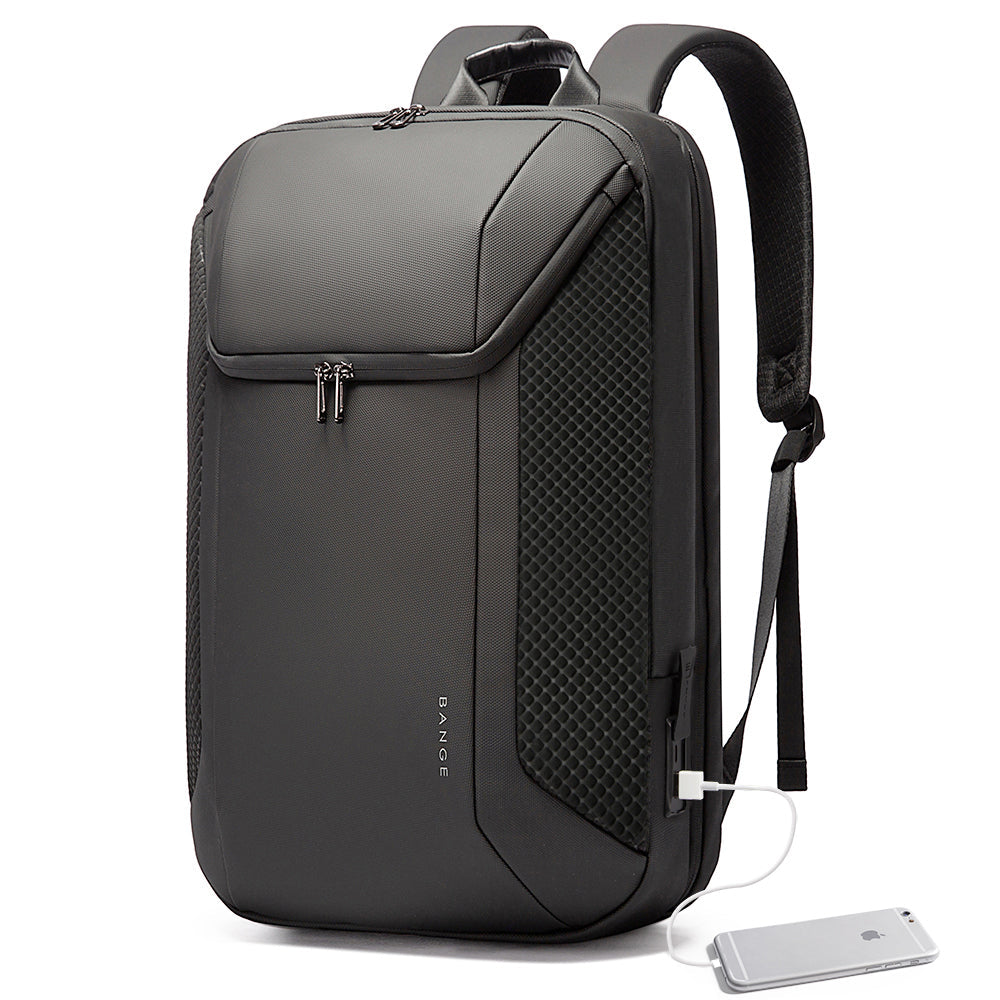 Smart Business Laptop Backpack Waterproof can fit 15.6-17.3 Inch Laptop with 3.0 USB charging port for men and women